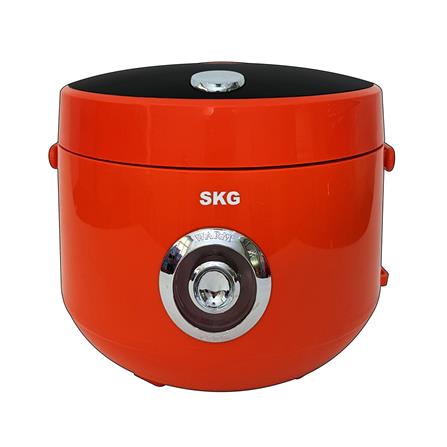 หม้อหุงข้าว MANUAL SKG SK-125 1.2 ลิตร สีดำ/ส้ม