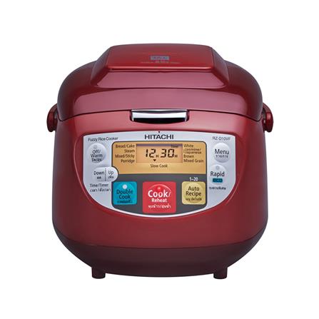 หม้อหุงข้าว DIGITAL HITACHI RZ-D10VF 1 ลิตร สีแดง