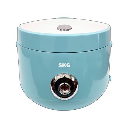 หม้อหุงข้าว MANUAL SKG SK-618 1.8 ลิตร สีขาว/ฟ้า