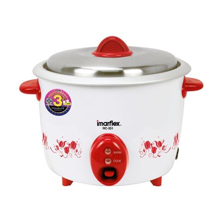หม้อหุงข้าว MANUAL IMARFLEX RC-351 1 ลิตร