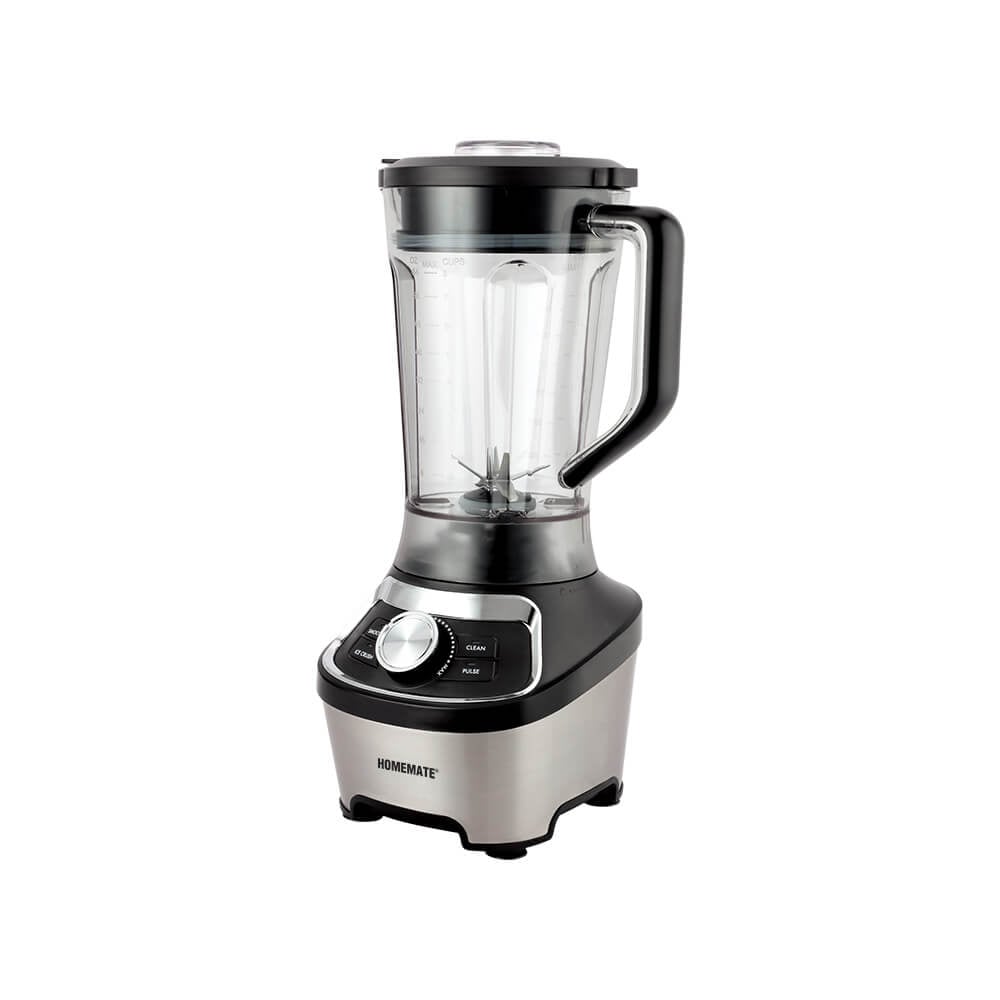 เครื่องปั่นความเร็วสูง ระบบแมนนวล HOMEMATE (HOM-269011) ความจุ 1.8 ลิตร สีแชมเปญ