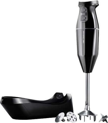 เครื่องปั่นอาหารแบบมือถือไร้สาย Bamix Switzerland Cordless PRO MA2934-Black สีดำ