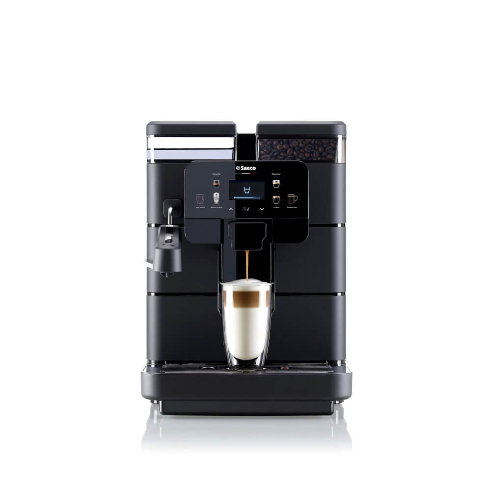 เครื่องชงกาแฟซาเอโก รุ่นรอยัล พลัส สีดำ